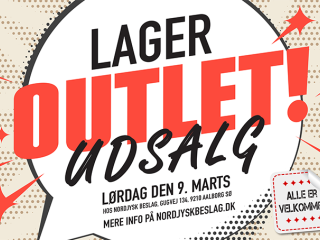 Lager Outlet lrdag den 9. marts 2024